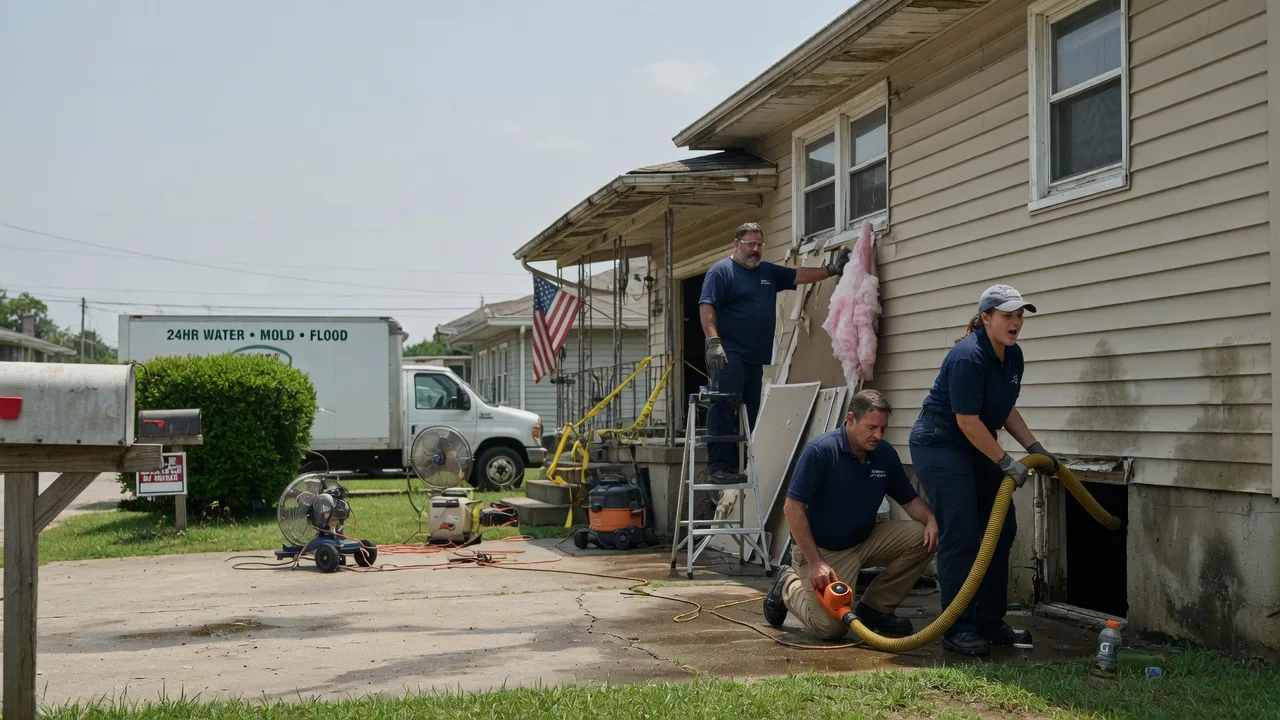 Water Damage Repair in Montgomery City, MO near me